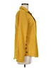 Unbranded 100% Polyester Yellow Long Sleeve Blouse Size M - photo 4