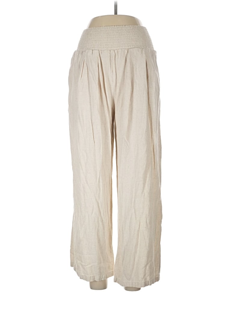 Pre-owned Ueu Casual Pants In White