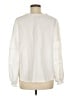 Dylan Ivory Long Sleeve Blouse Size M - photo 2