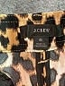 J.Crew 100% Polyester Animal Print Gold Casual Pants Size 6 - photo 6