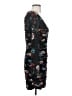 Slate & Willow Print Black Cocktail Dress Size 2 - photo 4