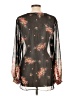 CAbi 100% Polyester Black Long Sleeve Blouse Size L - photo 2