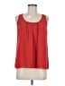 Norah 100% Polyester Red Sleeveless Blouse Size M - photo 1