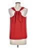 Norah 100% Polyester Red Sleeveless Blouse Size M - photo 2