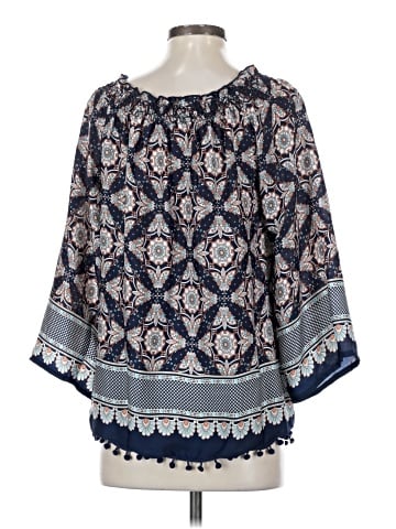 Joy Joy 3/4 Sleeve Blouse (view 2)