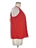 Norah 100% Polyester Red Sleeveless Blouse Size M - photo 4
