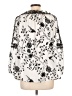 Le Gali 100% Polyester Ivory 3/4 Sleeve Blouse Size L - photo 2