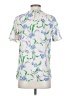 Prabal Gurung Collective 100% Polyester White Short Sleeve Blouse Size 0 - photo 2
