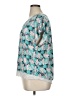 Jordann Teal Short Sleeve Blouse Size XL - photo 5
