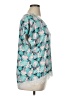 Jordann Teal Short Sleeve Blouse Size XL - photo 4