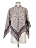 Rosetta Getty 100% Cotton Paisley Ivory 3/4 Sleeve Blouse Size XS - photo 1