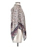 Rosetta Getty 100% Cotton Paisley Ivory 3/4 Sleeve Blouse Size XS - photo 4
