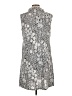 Assorted Brands Animal Print Silver Casual Dress Size L - photo 2