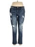 Dollhouse Hearts Blue Jeans Size 16 - photo 1