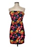 Shein Floral Black Cocktail Dress Size 6 - photo 1