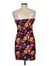 Shein Floral Black Cocktail Dress Size 6 - photo 2
