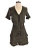 Lumiere 100% Polyester Solid Gray Romper Size S - photo 1