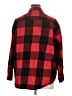 Old Navy 100% Cotton Plaid Red Long Sleeve Button-Down Shirt Size XL - photo 2