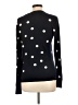 Only Mine Polka Dots Black Pullover Sweater Size L - photo 2