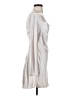 Saints + Secrets 100% Polyester Metallic Silver Cocktail Dress Size XS - photo 4