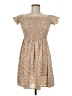 Shein Animal Print Tan Casual Dress Size 8 - 10 - photo 1