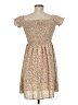 Shein Animal Print Tan Casual Dress Size 8 - 10 - photo 2