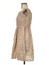 Shein Animal Print Tan Casual Dress Size 8 - 10 - photo 5