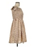 Shein Animal Print Tan Casual Dress Size 8 - 10 - photo 4