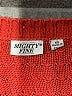 Mighty Fine 100% Polyester Red Cardigan Size XS - photo 7