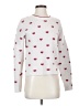 Splendid Hearts White Pullover Sweater Size XS - photo 1