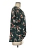 Weston Floral Green Short Sleeve Blouse Size M - photo 4