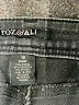 Roz & Ali Chevron-herringbone Black Jeans Size 10 short - photo 7