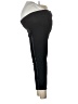 Isabel Maternity Solid Black Active Pants Size 10 - photo 5