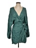Zara Teal Cocktail Dress Size S - photo 1