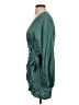 Zara Teal Cocktail Dress Size S - photo 5