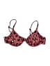 Unbranded Hearts Burgundy Swimsuit Top Size S (estimated) - photo 1
