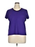 Made for Life 100% Polyester Color Block Purple Active T-Shirt Size XL - photo 1