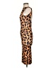 Unbranded Animal Print Brown Cocktail Dress Size XS - photo 5