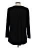 DressBarn Black Long Sleeve Top Size L - photo 2