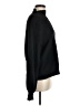 Nine West Solid Black Turtleneck Sweater Size M - photo 4