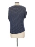 Signature Studio Blue Short Sleeve Top Size L - photo 2