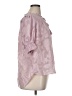 Rose + Olive 100% Polyester Pink 3/4 Sleeve Blouse Size XL - photo 4
