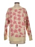 FRNCH Floral Pink Pullover Sweater Size Sm - Med - photo 1