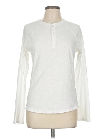 Barneys New York Long Sleeve Henley (view 1)