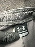 Under Armour 100% Polyester Color Block Gray Track Pants Size 6 - photo 3