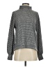 BKE Houndstooth Gray Turtleneck Sweater Size XS - photo 1