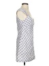 Saylor Checkered-gingham Gray Casual Dress Size S - photo 4