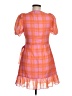 Likely Plaid Orange Cocktail Dress Size 6 - photo 2