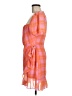 Likely Plaid Orange Cocktail Dress Size 6 - photo 5