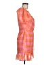 Likely Plaid Orange Cocktail Dress Size 6 - photo 4